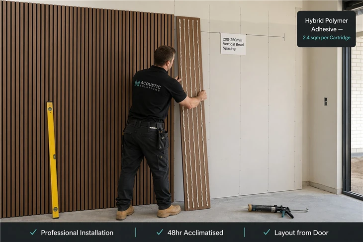 Acoustic Wall Panel System - Installation - Eastopo